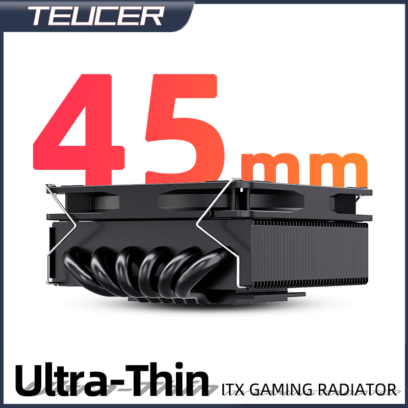 Cpu Heatsink - Teucer ارتفاع 45 مللي متر وحدة
