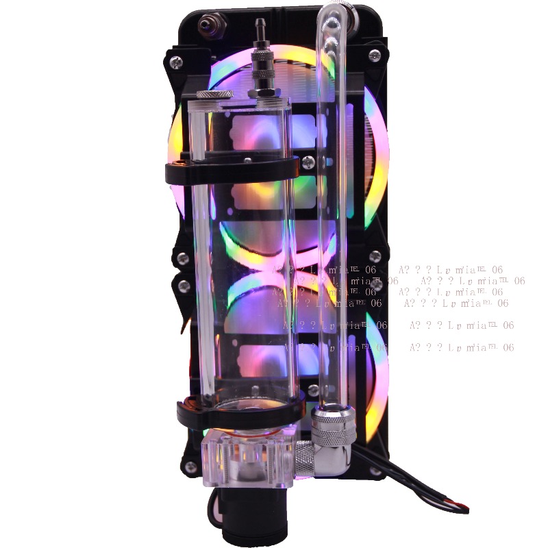 External Radiator Water Cooling Kit - نظام تبريد مائي خارجي للحاسوب المحمول،