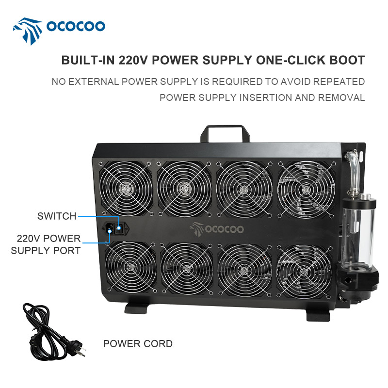 External Radiator Water Cooling Kit - مجموعة تبريد مائي خارجية متكاملة OCOCOO