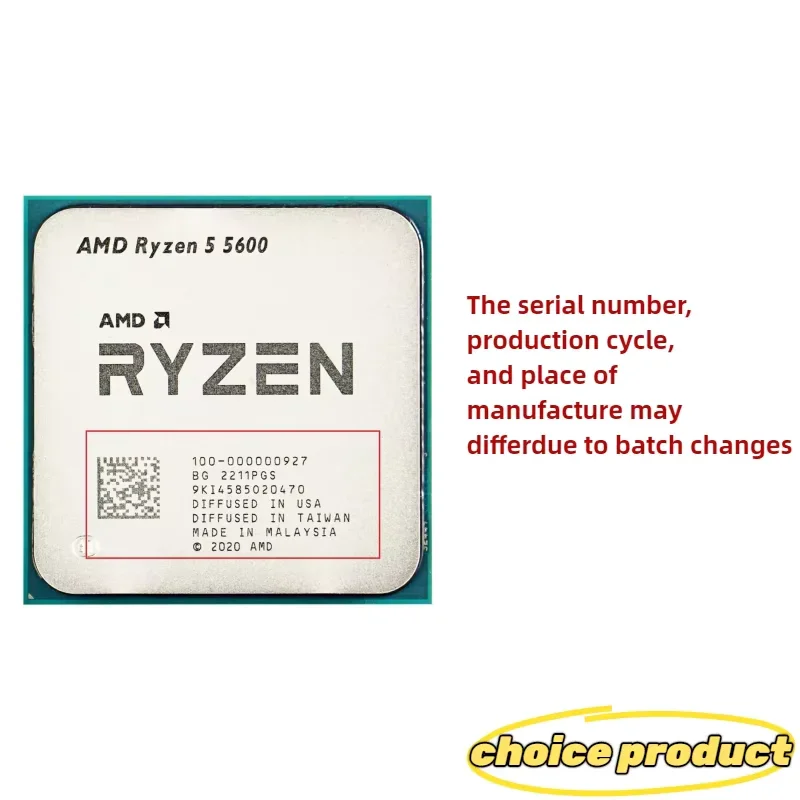 معالج AMD Ryzen 5 5600 R5 5600 - مراجعة Cpu Cooler وسعره