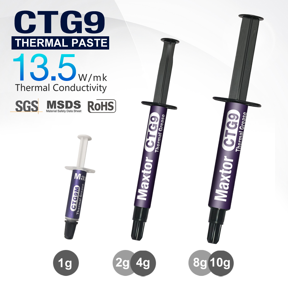 ماكستور CTG9 1 جرام 2 جرام 4 ج - مراجعة Thermal Paste وسعره