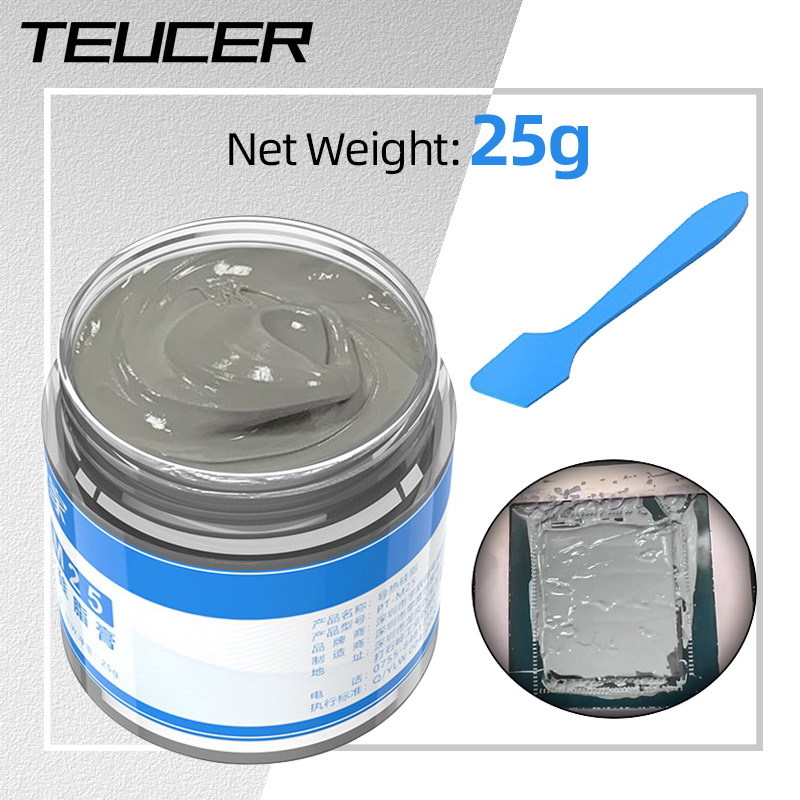 Teucer PT-25M 25 جرام معجون مر - مراجعة Thermal Paste وسعره