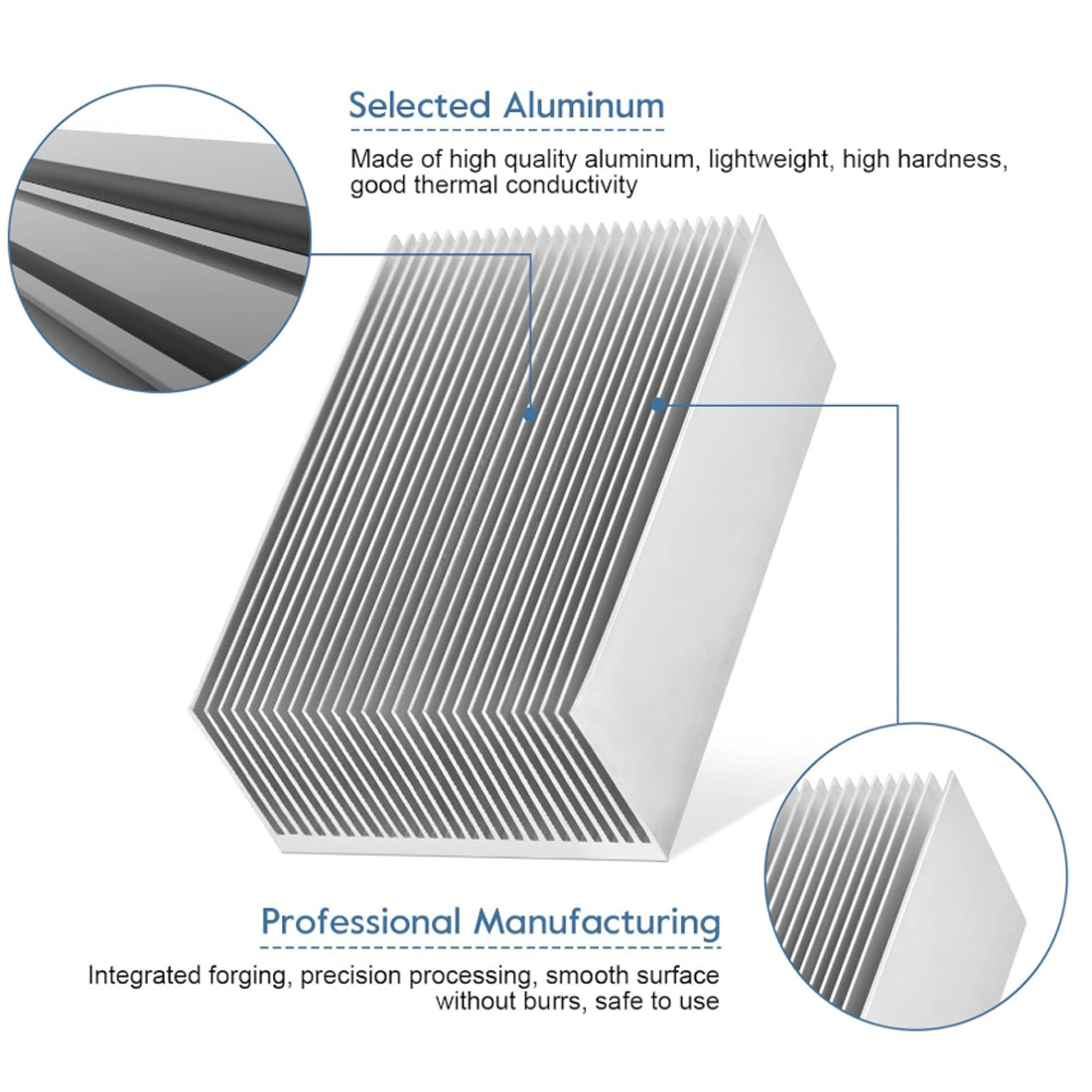 50x60x26 مللي متر-300x60x26 مل - مراجعة Heatsink وسعره