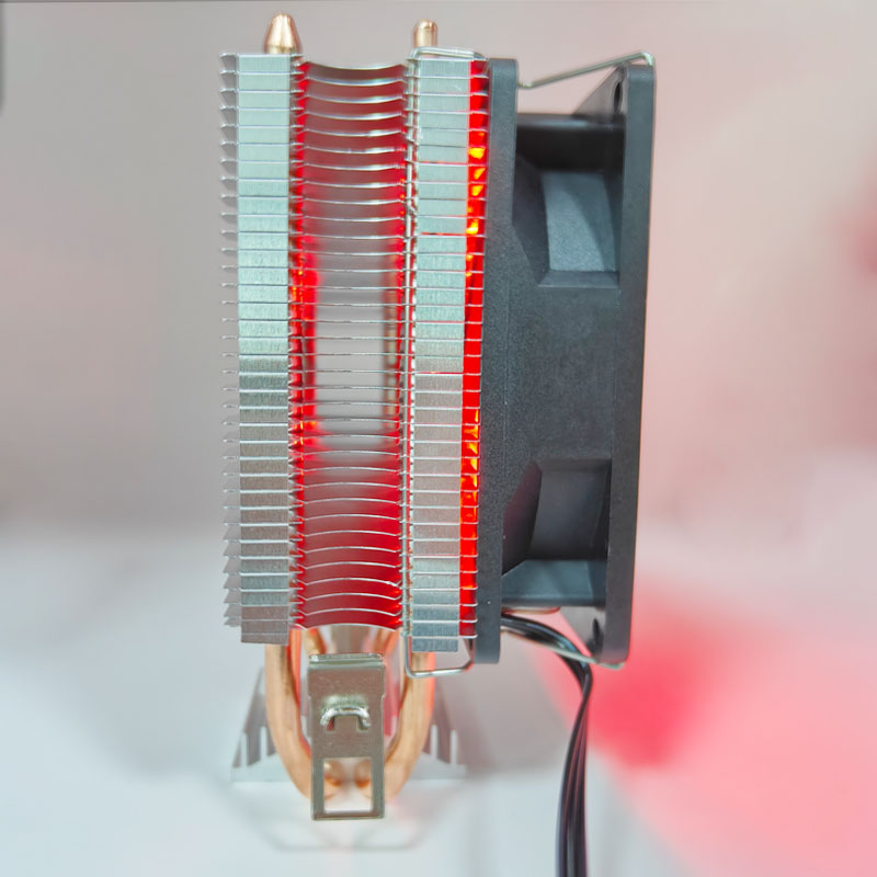 2 أنابيب الحرارة وحدة المعالجة - مراجعة Air Cooler Cpu وسعره