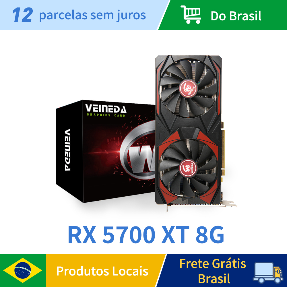 بطاقة رسومات Veineda RX 5700XT - مراجعة Cpu Fan وسعره