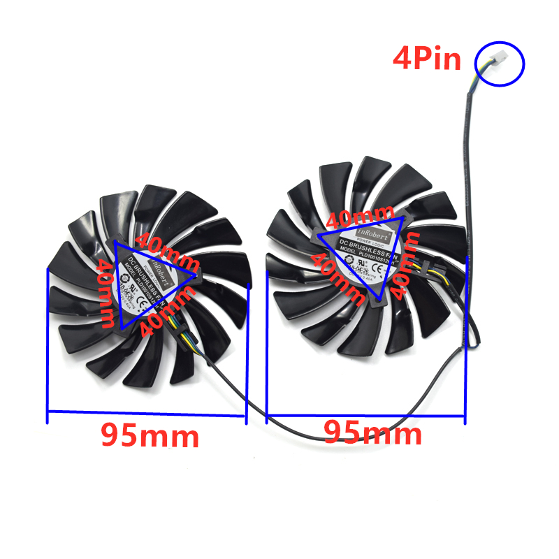 2 قطعة 95 مللي متر PLD10010S12 - مراجعة Cpu Heatsink وسعره