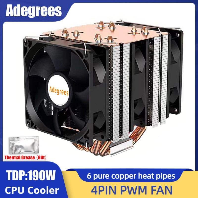 6 أنابيب الحرارة وحدة المعالجة - مراجعة Cpu Heatsink وسعره