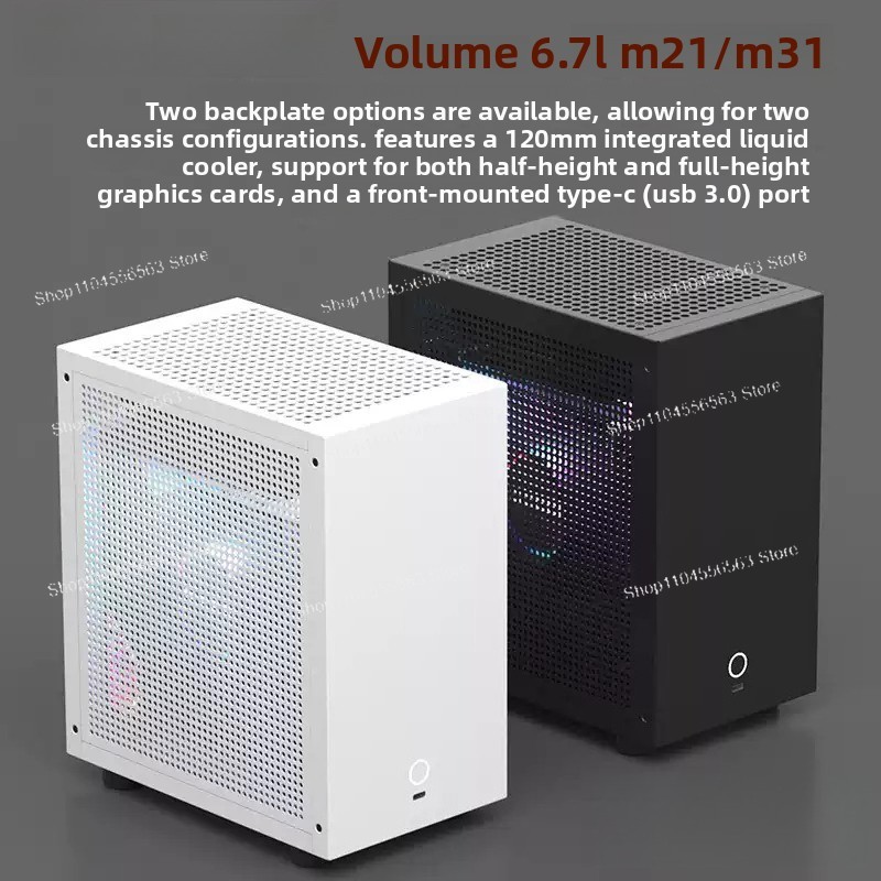 علبة كمبيوتر M21 / M31 Mini IT - مراجعة Aio Liquid Cooler وسعره