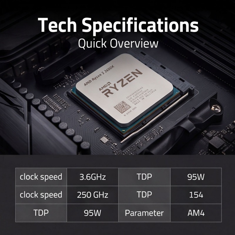 معالج AM4 Socket CPU R5 2600X  - مراجعة Cpu Cooler وسعره