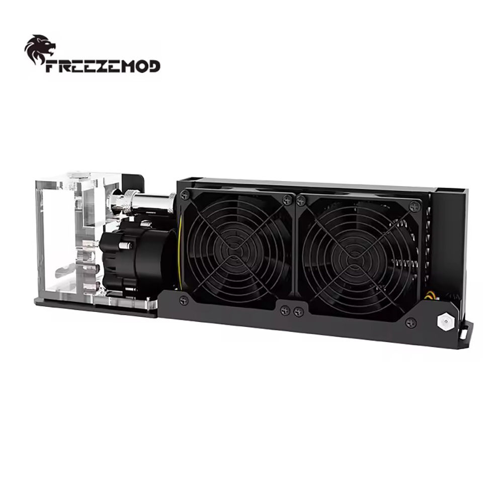 وحدة تبريد مائي متكاملة AIO بح - مراجعة External Radiator Water Cooling Kit وسعره