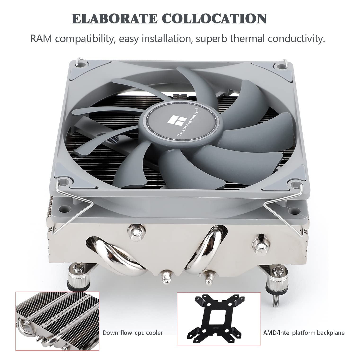 Thermalright AXP90-X47 مبرد ال - مراجعة Cpu Heatsink وسعره