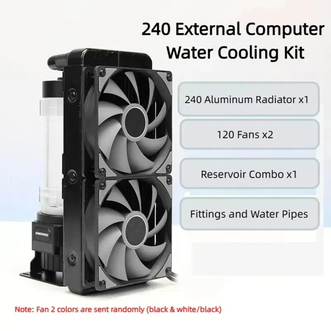 مجموعة مبرد خارجي للكمبيوتر، ت - مراجعة External Radiator Water Cooling Kit وسعره