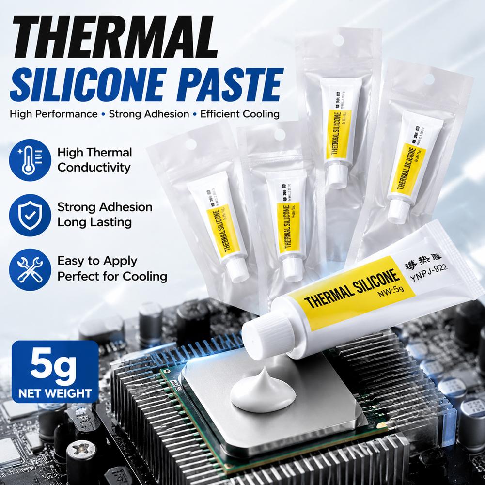 غراء حراري موصل 5G، لاصق قوي م - مراجعة Thermal Paste وسعره