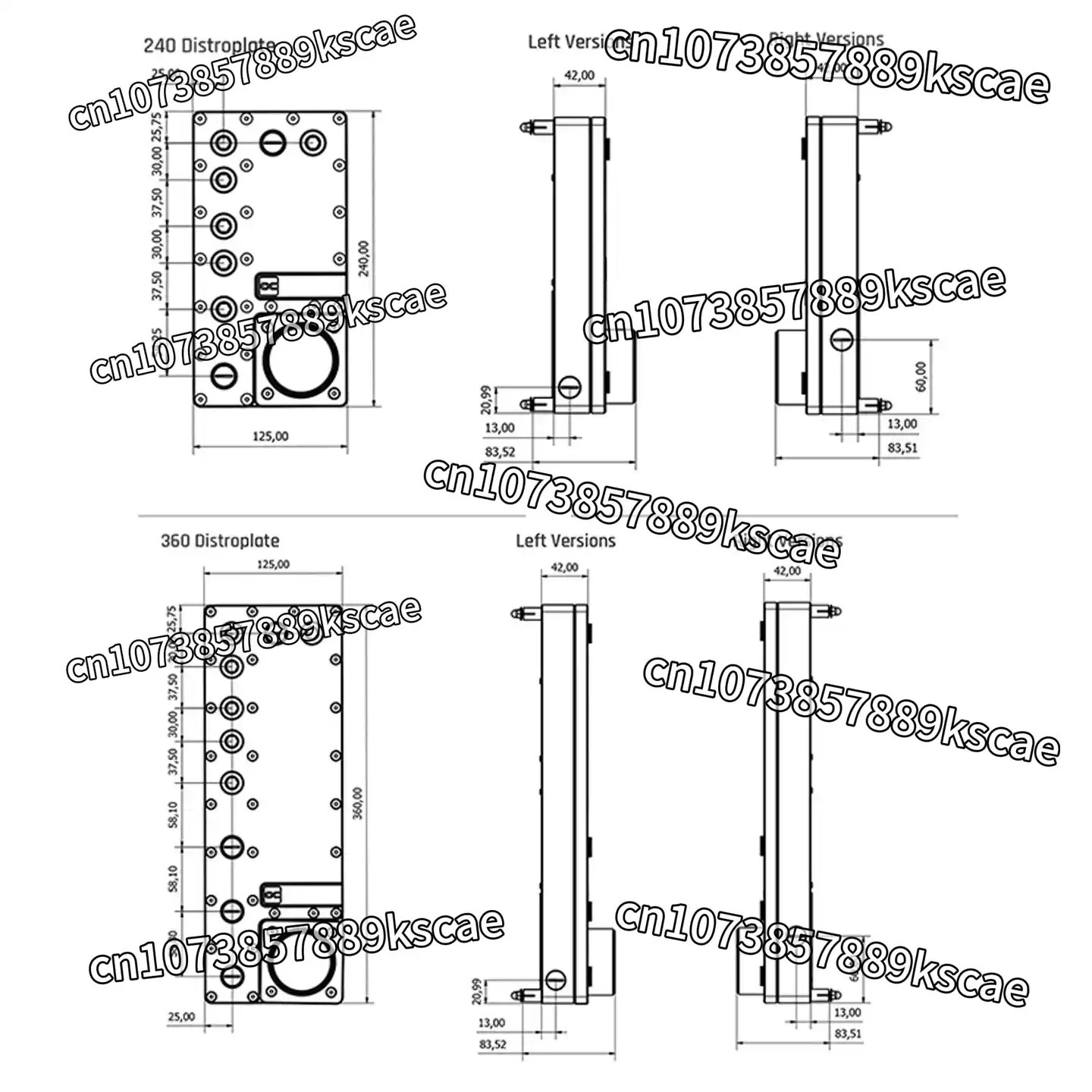 لوحة توزيع Alphacool Core 240/ - مراجعة Integrated Pump Reservoir Distro Plate وسعره