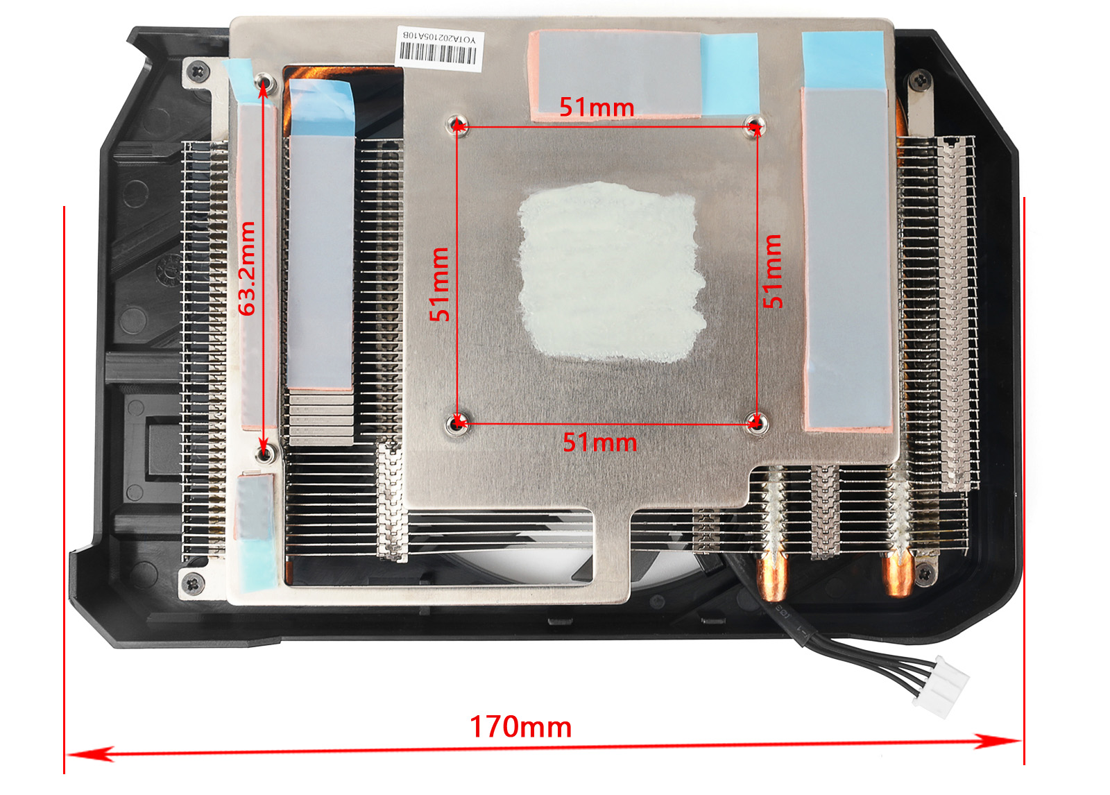 95 مللي متر وحدة معالجة الرسوم - مراجعة Gpu Cooler وسعره
